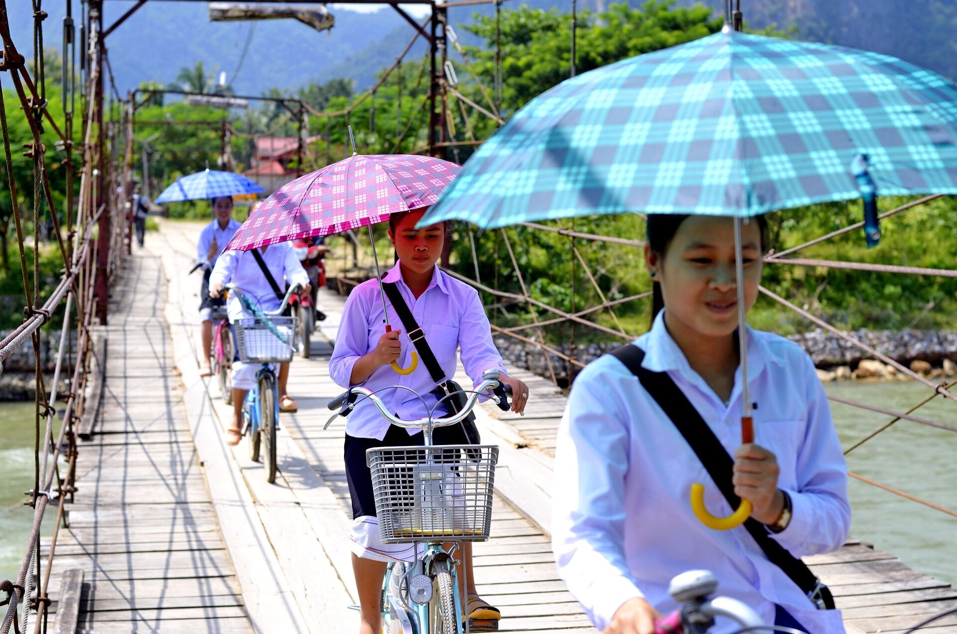Start your journey with Muang Xay’s vibrant glow